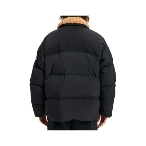 Lapel Long-Sleeved Down Jacket