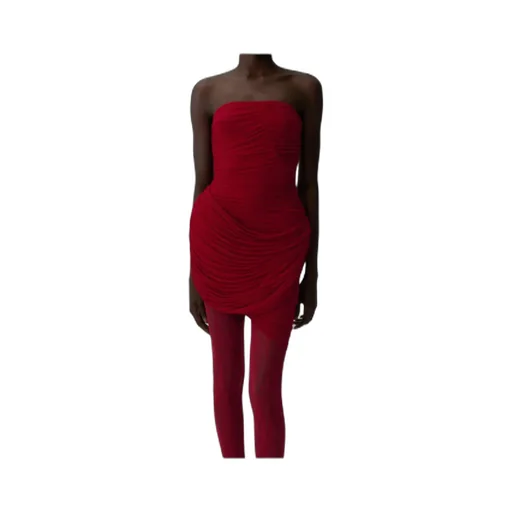 Magda Butrym Draped Strapless Dress