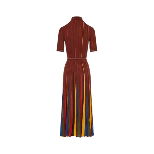 Calypso Striped Midi Dress