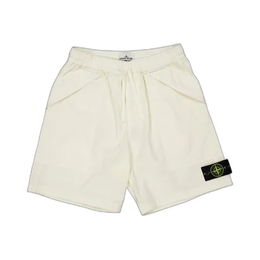 Stone Island Logo Patch Bermuda Shorts
