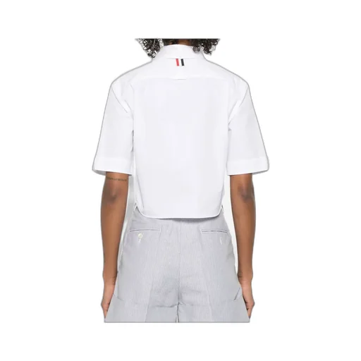 Cotton Cropped Shirt