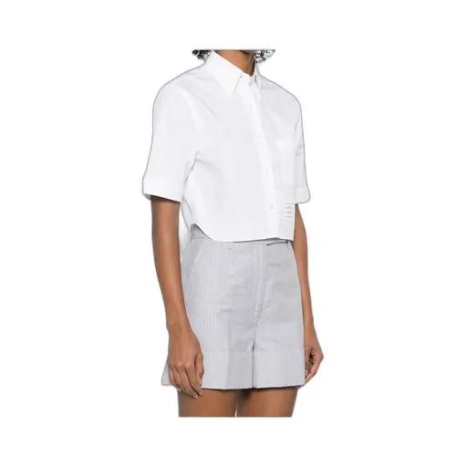 Cotton Cropped Shirt