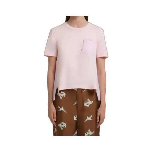 Marni Hand-Stitched Logo T-Shirt