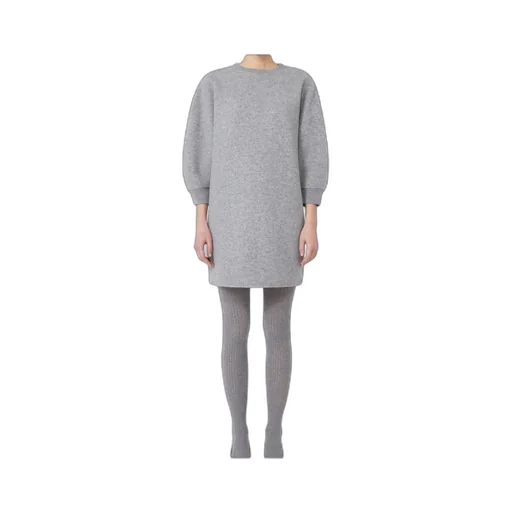 Short, Wool And Cashmere Jersey Dress