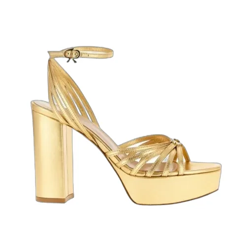Gianvito Rossi Ankle Strapped Rita Sandals