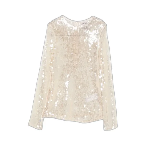 Exaltacion Sequin-Embellished Top
