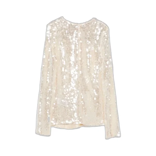Exaltacion Sequin-Embellished Top
