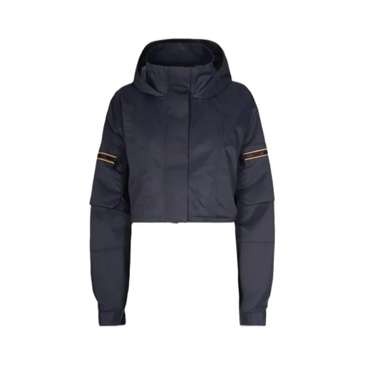 K-Way Jaxie Tech Shiny Twill Short Water-Resistant Jacket