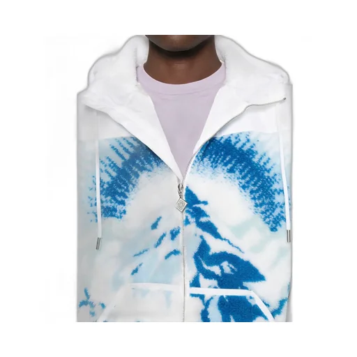 Printed Hooded Casual Jacket