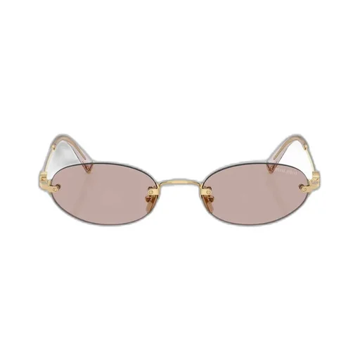 Miu Miu Eyewear Oval Frame Sunglasses
