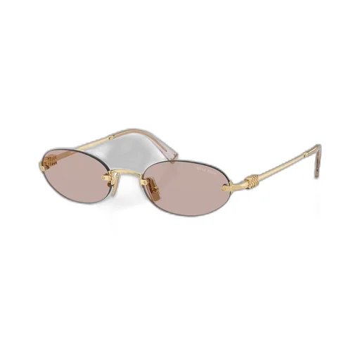 Miu Miu Eyewear Oval Frame Sunglasses