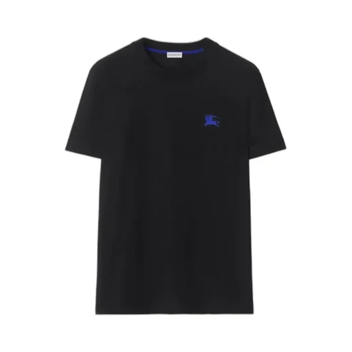 Burberry Logo Embroidered Crewneck T-Shirt