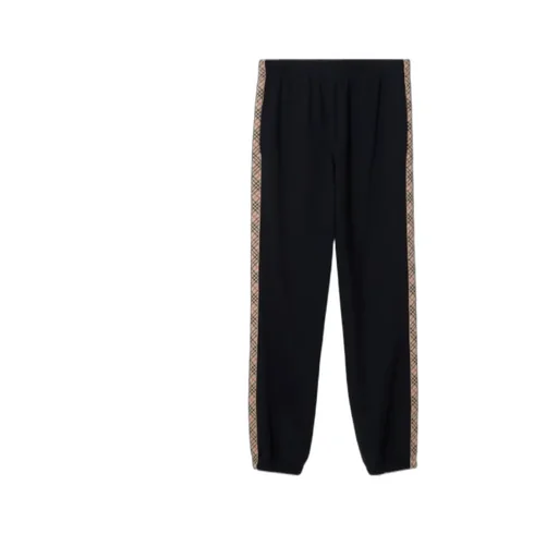 Burberry Check-Band Tack Trousers