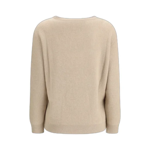 Ribbed Crew-Neck Sweater