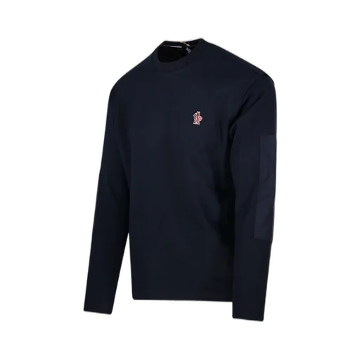 Moncler Grenoble Logo Embroidered Crewneck T-Shirt