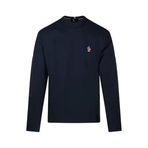 Moncler Grenoble Logo Embroidered Crewneck T-Shirt
