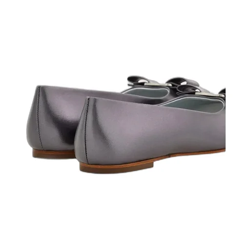 Ferragamo Varina Bow Ballet Flat Shoes
