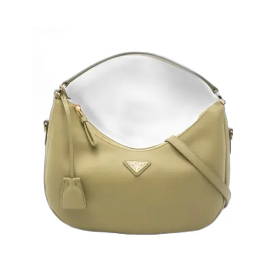 Triangle-Logo Shoulder Bag