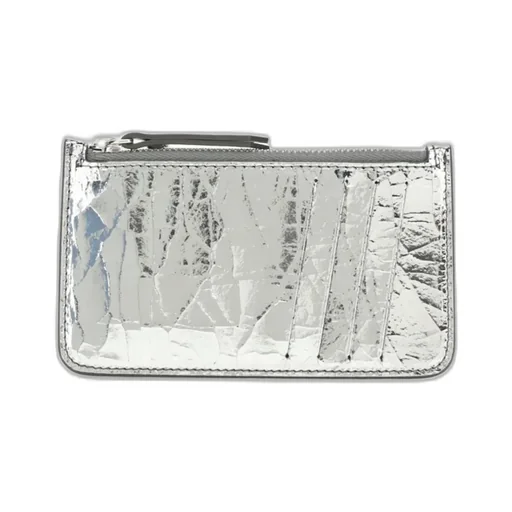 Maison Margiela Four-Stitch Top-Zip Coin Wallet