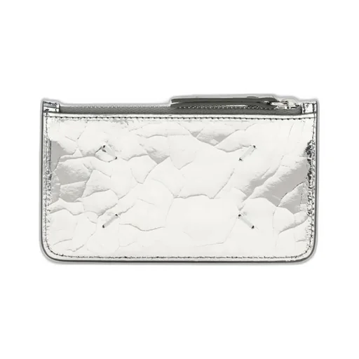 Maison Margiela Four-Stitch Top-Zip Coin Wallet