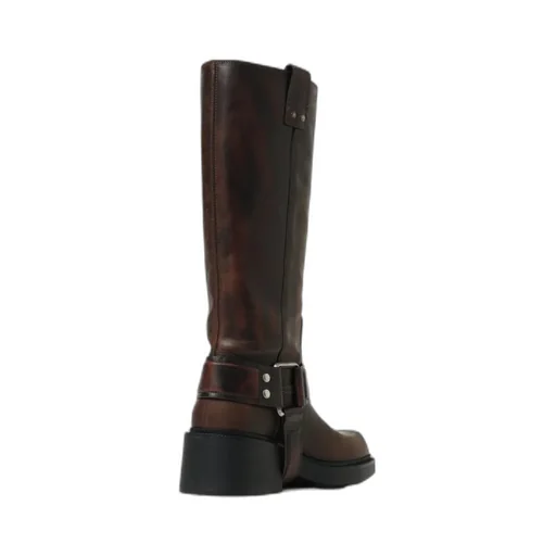Vic Matie Square-Toe Saddle Boots