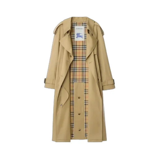 Long Gabardine Fitzrovia Trench Coat