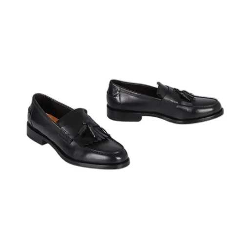 Doucal's Tassel Fringe Loafers