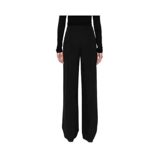 High-Waist Straight-Leg Trousers