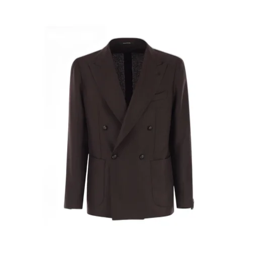 Tagliatore Double-Breasted Wool Jacket