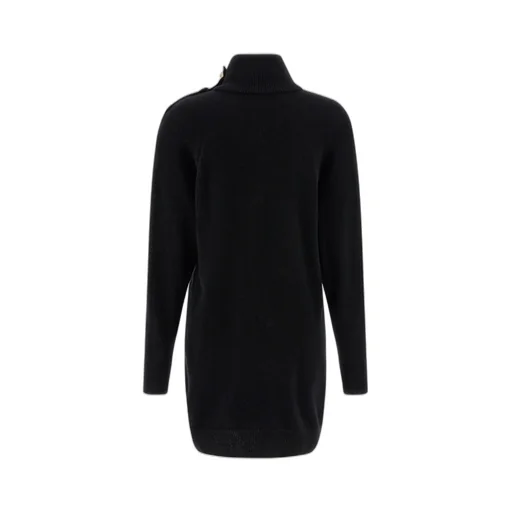 Balmain Turtleneck Knit Dress
