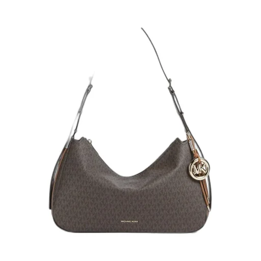 Nolita Medium Hobo Bag Imitation Leather Dark Brown