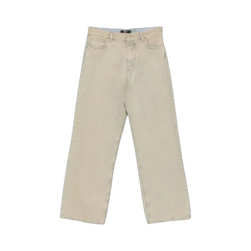 Belt Loop Denim Trousers