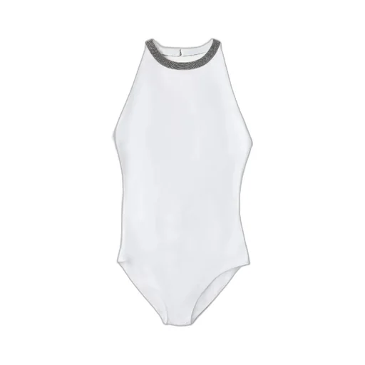 Monili-Detail Swimsuit