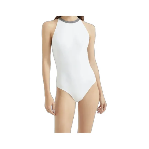 Monili-Detail Swimsuit