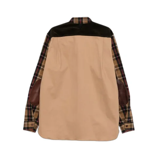 Plaid Long-Sleeved Shirt