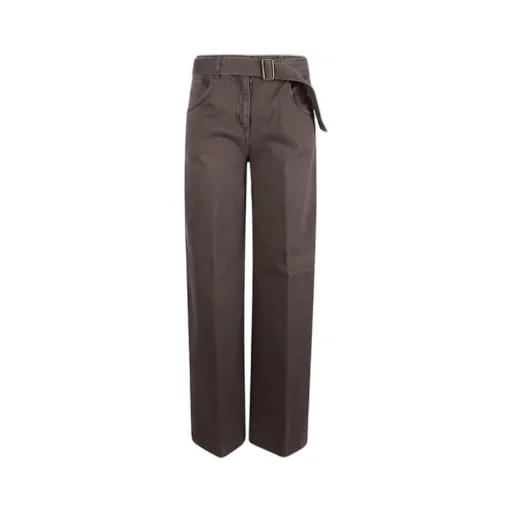 Straight-Leg Casual Pants