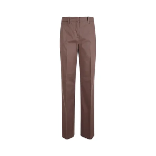 Straight-Leg Casual Pants