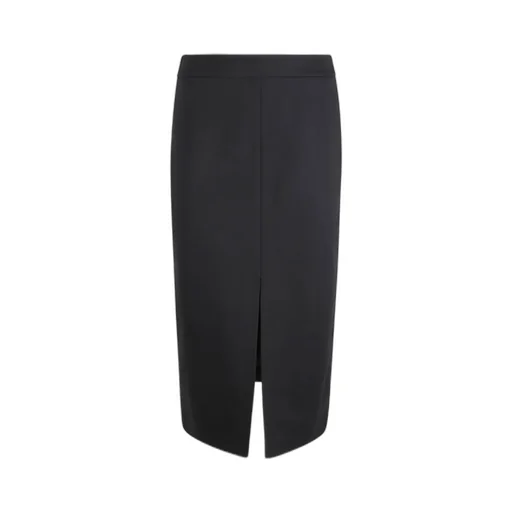 Slit Midi Skirt