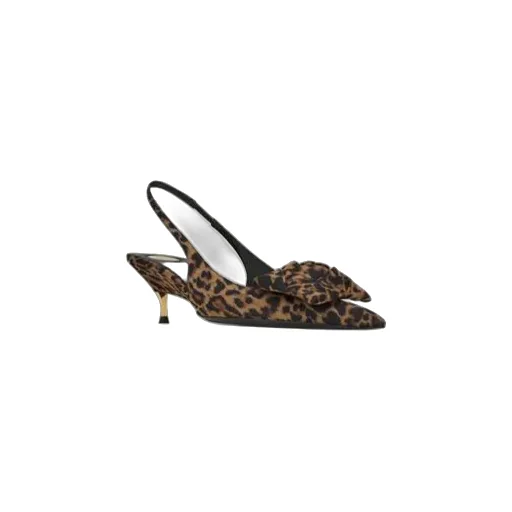 Slingback High-Heeled Sandals