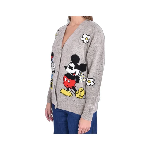 Mc2 Saint Barth V-Neck Jacquard Cardigan