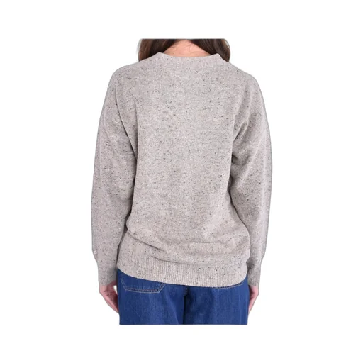 Mc2 Saint Barth V-Neck Jacquard Cardigan