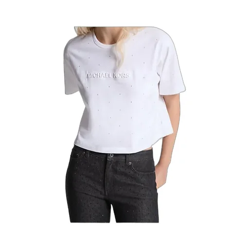 Logo Studded Cotton Jersey T-Shirt