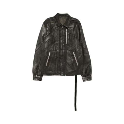 Invisible Zipper Denim Jacket