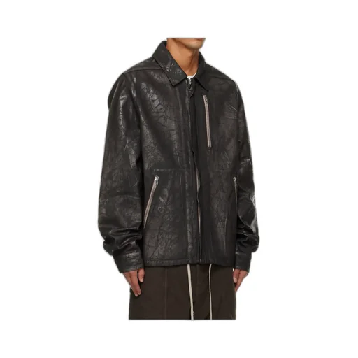 Invisible Zipper Denim Jacket