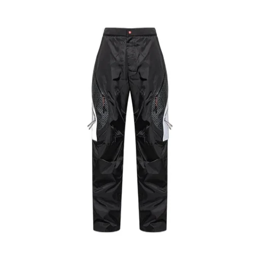 Geometric Pattern Casual Pants