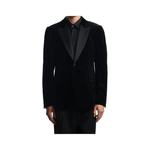 Peak-Lapel Blazer
