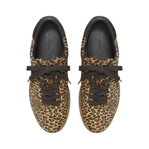 Tory Burch Phoenix Leopard Printed Sneakers