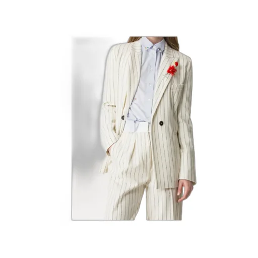 Forte Forte Pinstriped Embroidered Jacket