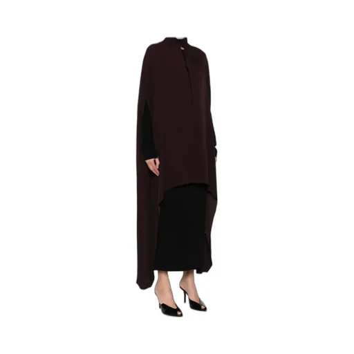 High-Neck Cape