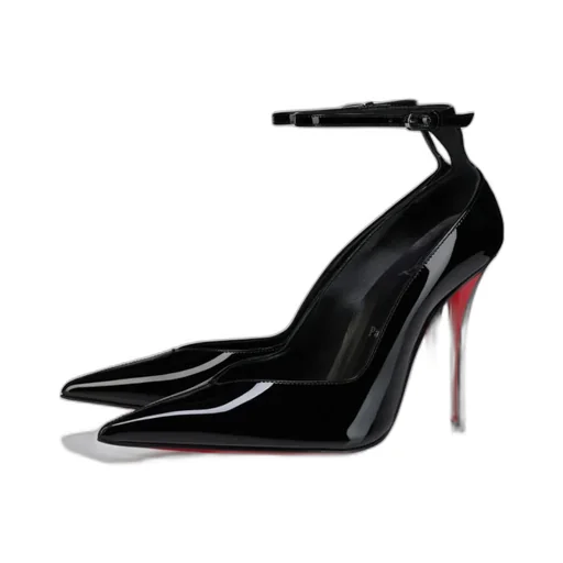 Black Pointed-Toe Pumps